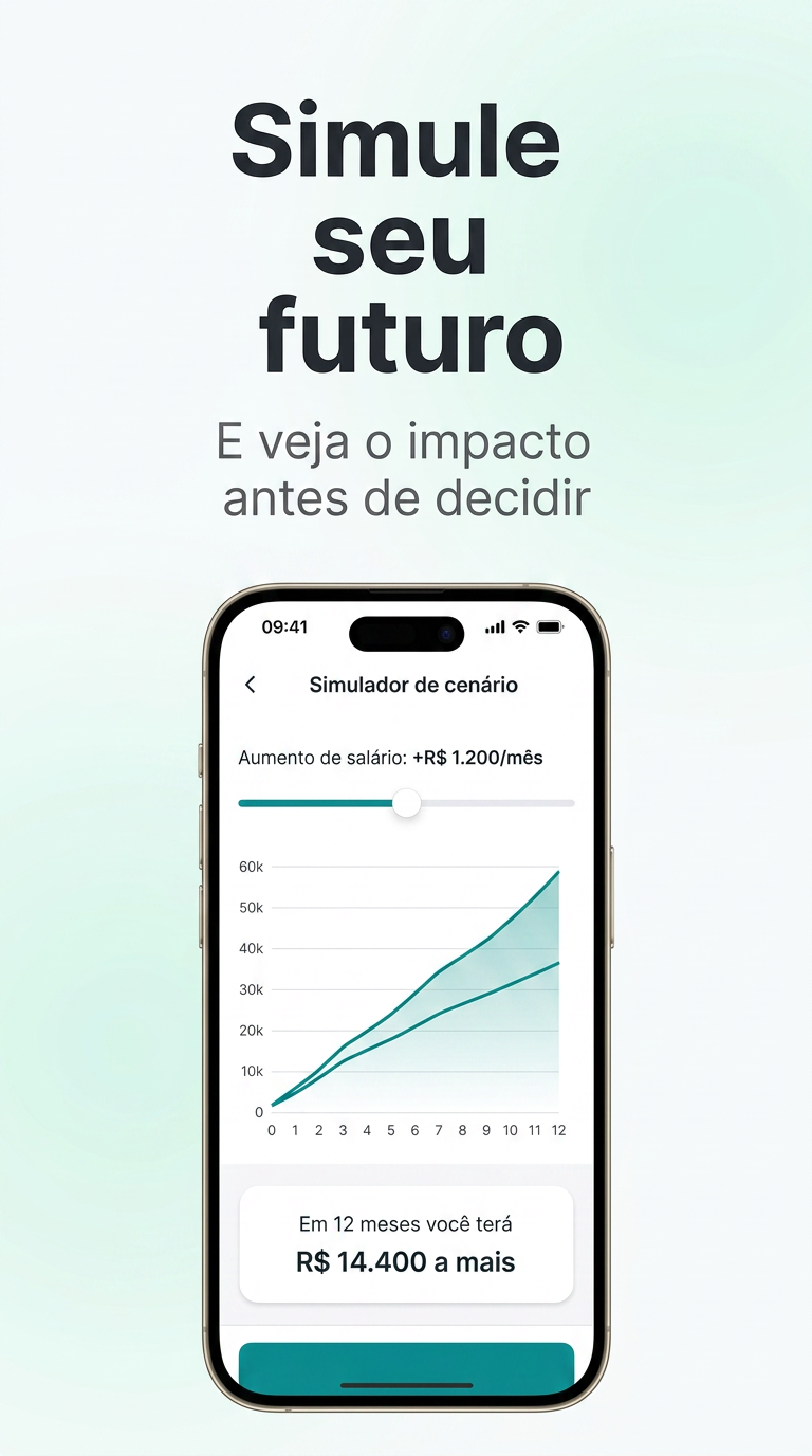 Simulador de cenários financeiros